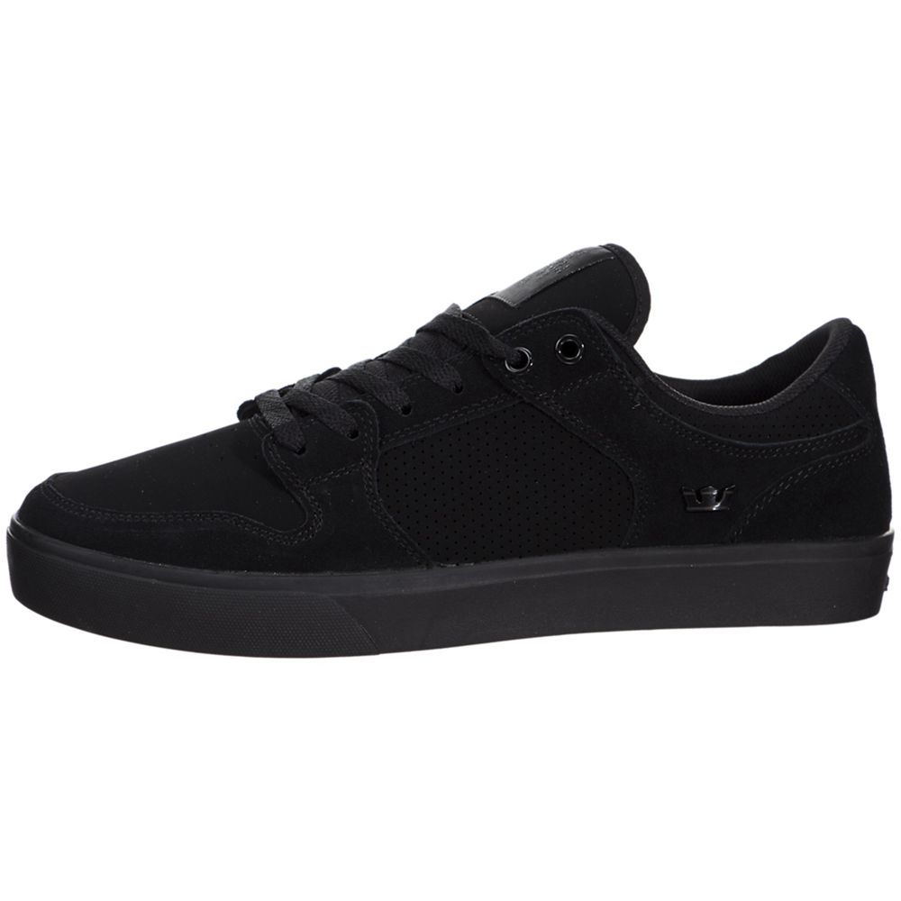 Baskets Basses Supra Vaider LC Noir Black/Black Homme | CXI-90840766